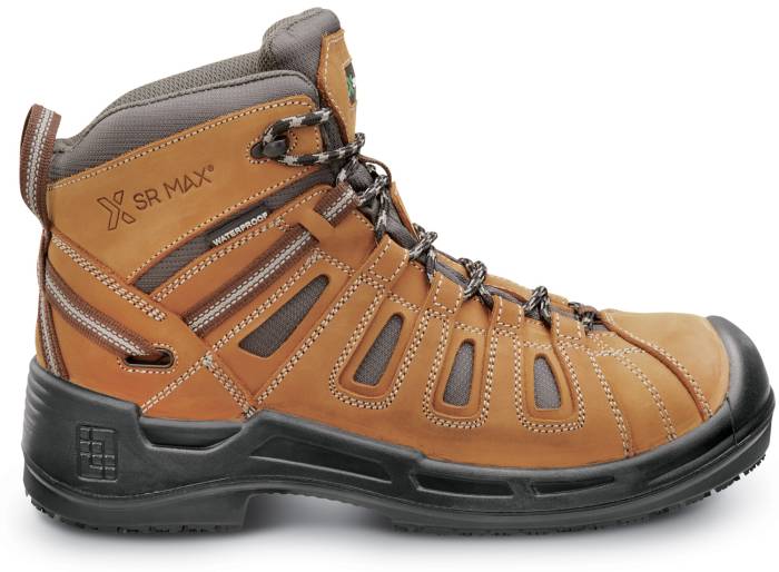 alternate view #2 of: SR Max SRM9170 Concord, Men's, Brown, Hiker Style, Comp Toe, EH, Waterproof, MaxTRAX Slip Resistant, Work Boot