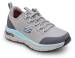 view #1 of: SKECHERS Work SSK108096GYAQ Christina, Arch Fit, Women's, Grey/Aqua, Soft Toe, EH, MaxTRAX Slip Resistant, Low Athletic Work Shoe