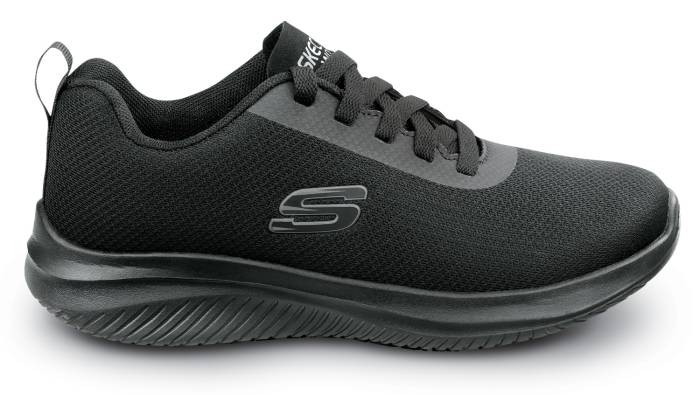 alternate view #2 of: SKECHERS Work SSK108193BLK Riley Ultra Flex 3.0, Women's, Black, Soft Toe, EH, MaxTRAX, Slip Resistant, Low Athletic, Work Shoe