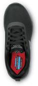 alternate view #4 of: SKECHERS Work SSK108193BLK Riley Ultra Flex 3.0, Women's, Black, Soft Toe, EH, MaxTRAX, Slip Resistant, Low Athletic, Work Shoe