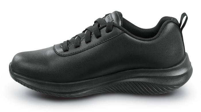 alternate view #3 of: SKECHERS Work SSK108215BLK Cheryl, Women's, Black, Soft Toe, EH, MaxTRAX Slip Resistant, Oxford, Work Shoe