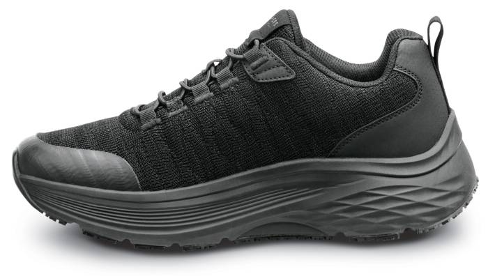 alternate view #3 of: SKECHERS Work Arch Fit SSK200232BLK Leo, Men's, Black, Soft Toe, MaxTRAX Slip Resistant, EH, Low Athletic, Work Shoe