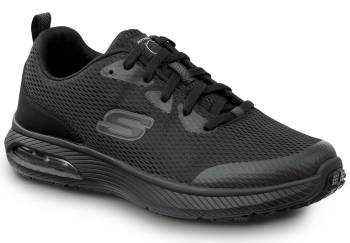 SKECHERS Work SSK9149BLK Jason, Men's, Black, Soft Toe, Slip Resistant Athletic