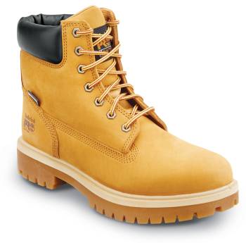 Bota WP/aislada, antideslizante MaxTRAX, con puntera blanda, color trigo, de hombre, de encastre directo, Timberland PRO STMA1V48 6IN