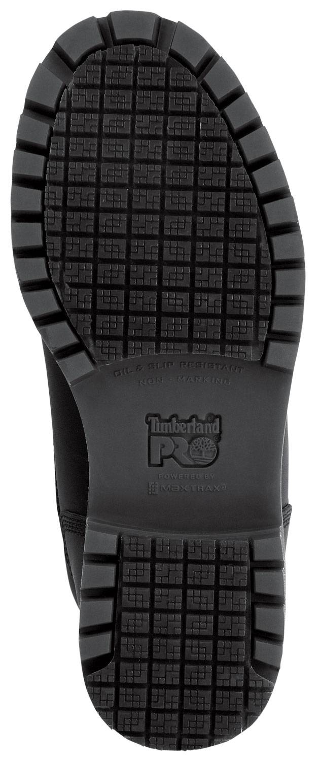 alternate view #5 of: Timberland PRO STMA1WDU 8IN Direct Attach Men's, Black, Steel Toe, EH, MaxTRAX Slip Resistant, WP Boot