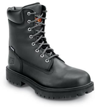 Bota WP antideslizante MaxTRAX, EH, con puntera de acero, negra, de encastre directo, de hombre, Timberland PRO STMA1WDU 8IN