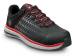 view #1 of: Timberland PRO STMA22NY Powerdrive, Men's, Black/Red, Comp Toe, EH, MaxTRAX, Slip Resistant, Low Athletic, Work Shoe