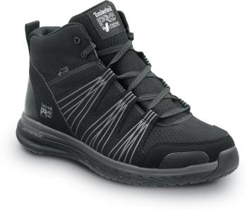 Zapato alto para senderismo antideslizante MaxTRAX, EH, con puntera blanda, negro, de hombre, Timberland PRO STMA2BWE Powerdrive