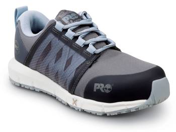 Calzado deportivo bajo, antideslizante MaxTRAX, EH, con puntera compuesta, gris con nylon Ripstop, de mujer, Timberland PRO STMA4279 Radius