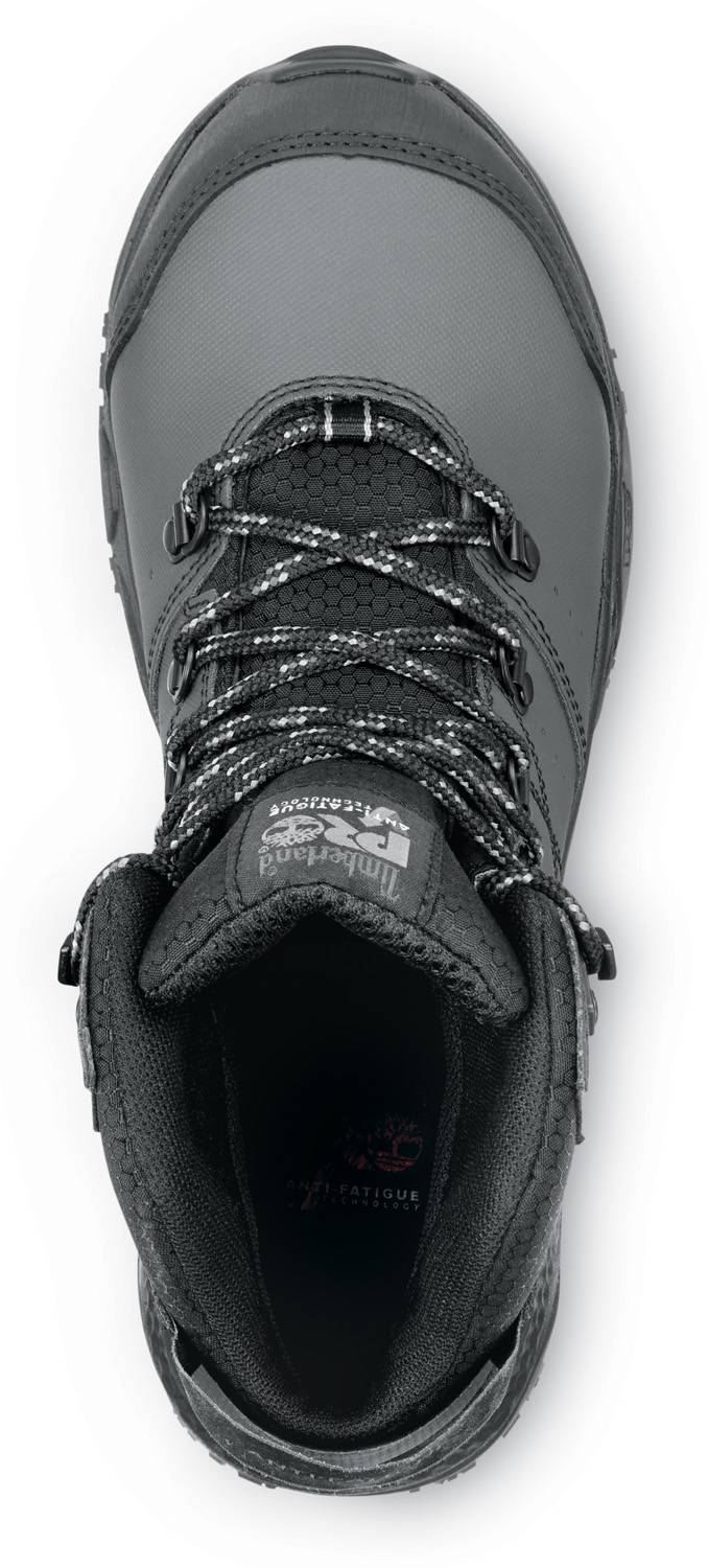 alternate view #4 of: Timberland PRO STMA44N1 Switchback, Women's, Black/Grey Pop, Comp Toe, EH, WP, MaxTRAX Slip-Resistant Work Hiker