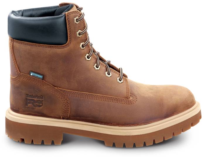 alternate view #2 of: Timberland PRO STMA5MEP 6IN Direct Attach, Men's, Earth Bandit, Soft Toe, EH, WP/Insulated, MaxTRAX Slip-Resistant Work Boot