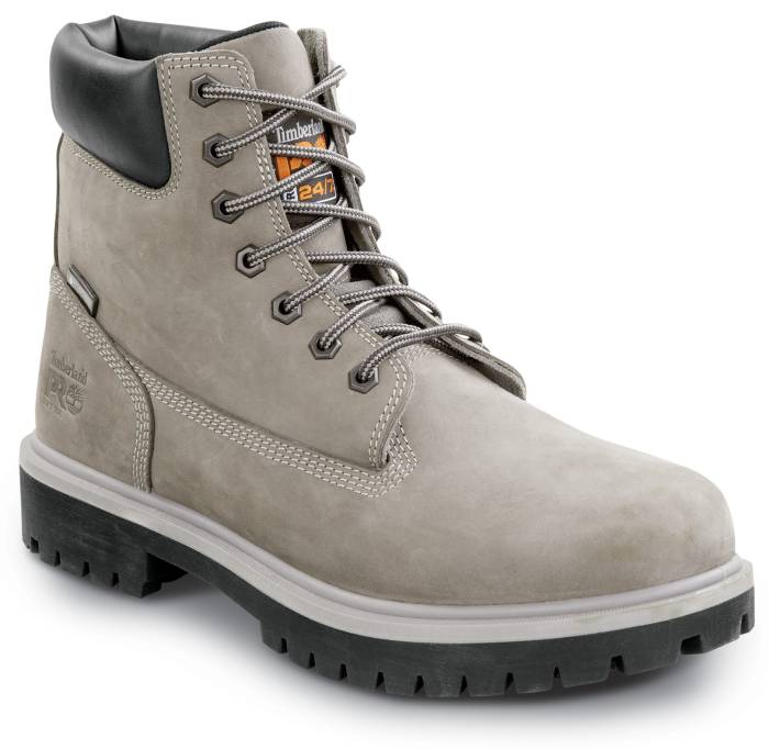 view #1 of: Bota de trabajo de 6ápulgadas antideslizante MaxTRAX impermeable/aislada EH con puntera suave Castlerock de hombre con encastre directo Timberland PRO STMA5MFA