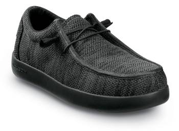 Oxford de trabajo casual, antideslizante, EH, MaxTRAX, con puntera de material compuesto, negro para mujer Volcom SVM30806F Chill