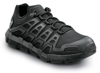 Zapato de trabajo, atlÒtico, Wolverine SWW80148 Rev Vent UltraSpring, para hombre, negro, antideslizante MaxTRAX, con puntera blanda, EH