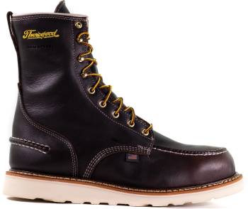 Bota de 8ápulgadas, con cu±a, EH, con puntera de acero, marrÝn zarza, de hombre, Thorogood TG804-3800