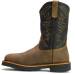 alternate view #2 of: Thorogood TG804-4330 Square Toe Wellington, Men's, Black/Crazyhorse, Steel Toe, EH, WP, 11 Inch, Pull On, Work Boot