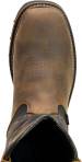 alternate view #3 of: Thorogood TG804-4330 Square Toe Wellington, Men's, Black/Crazyhorse, Steel Toe, EH, WP, 11 Inch, Pull On, Work Boot