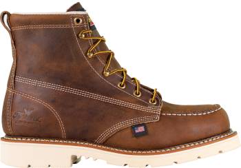 Bota Moc Toe de 6 pulgadas, EH, con puntera de acero, marrÝn, de hombre, Thorogood TG804-4375