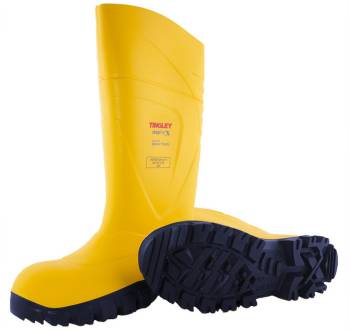 Bota Pull On, EH, con puntera de seguridad, amarilla/azul marino, de hombre Tingley TI77253 Steplite X