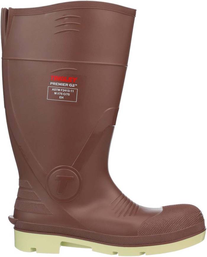 alternate view #2 of: Tingley TI93255 Premier G2, Men's, Brick Red, Comp Toe, EH, WP, Knee Boot