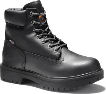 Bota de trabajo, EH, con puntera de acero, aislada, impermeable de 6ápulgadas de hombre, negra Timberland PRO TM26038