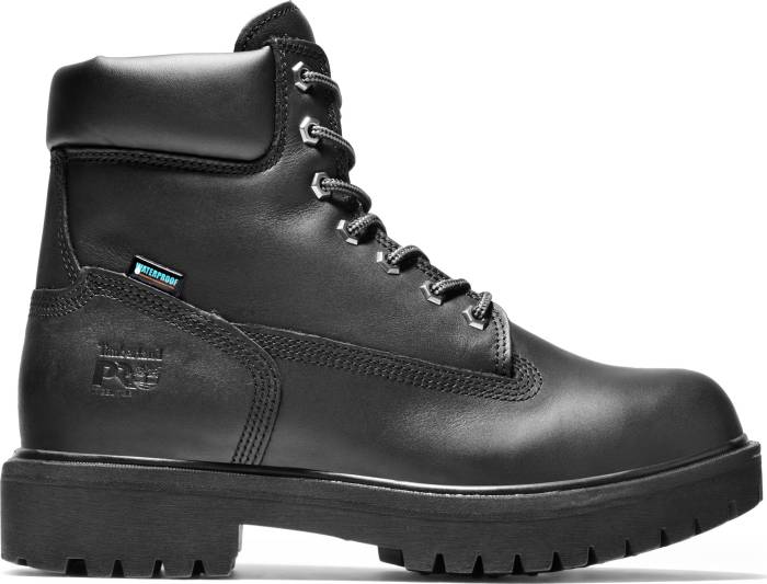 alternate view #2 of: Bota de trabajo, EH, con puntera de acero, aislada, impermeable de 6ápulgadas de hombre, negra Timberland PRO TM26038