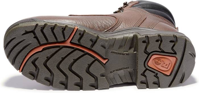 alternate view #4 of: Timberland PRO TM26078 Dark Mocha, Men's, TiTAN Alloy Toe, EH, 6 Inch Work Boot