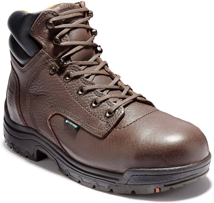 view #1 of: Timberland PRO TM26078 Dark Mocha, Men's, TiTAN Alloy Toe, EH, 6 Inch Work Boot