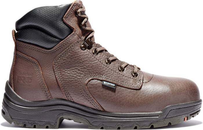 alternate view #2 of: Timberland PRO TM26078 Dark Mocha, Men's, TiTAN Alloy Toe, EH, 6 Inch Work Boot