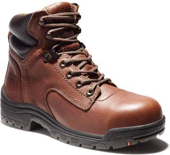 Bota de trabajo de 6ápulgadas, EH, con puntera de aleaciÝn TiTAN de mujer, cafÒ, Timberland PRO TM26388