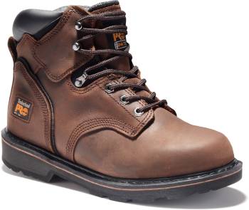 Bota de trabajo Timberland PRO TM33046 Pit Boss, para hombre, marrÝn, con puntera blanda, EH, 6 pulgadas