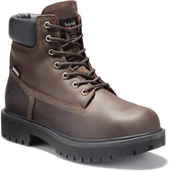 Bota de trabajo aislada/EH WP, 6 pulgadas con puntera de acero, de hombre, marrÝn, conexiÝn directa, Timberland PRO TM38021