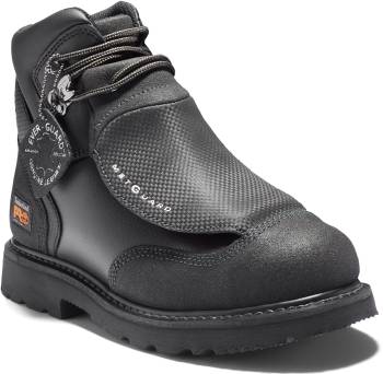 Bota de trabajo de 6ápulgadas, EH, con protector metatarsiano, con puntera de acero, de hombre, negra, Timberland PRO TM40000