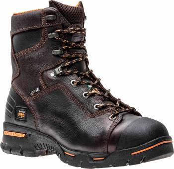 Bota de trabajo de 8ápulgadas, resistente a las perforaciones, EH, con puntera de acero Endurance, de hombre, marrÝn zarza, Timberland PRO TM52561