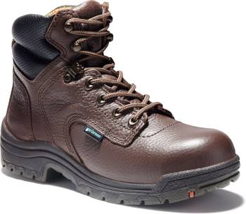 Bota de 6 pulgadas EH WP con puntera de aleaciÝn, marrÝn de mujer Timberland PRO TM53359 TiTAN