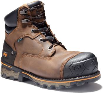 Bota de 6ápulgadas, EH, con puntera de material compuesto, marrÝn, de hombre, Timberland PRO TM92615 Boondock