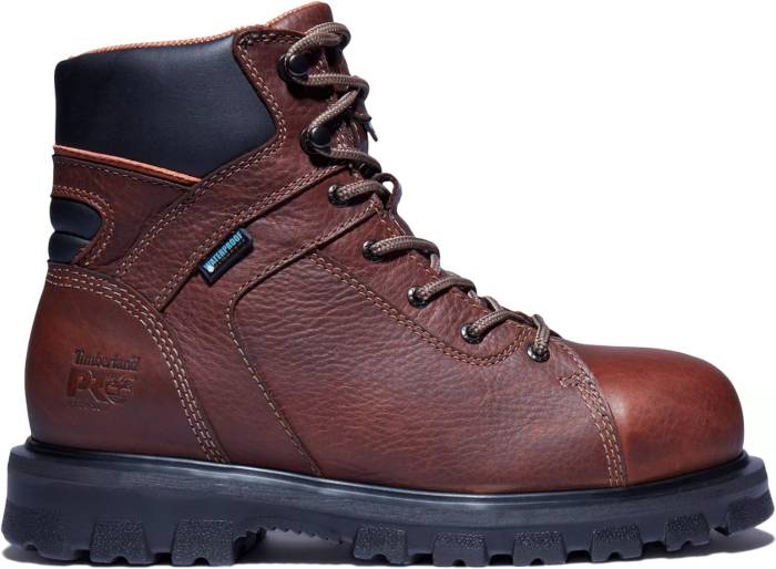 alternate view #2 of: Timberland PRO TM92632 Rigmaster, Women's, Brown, Alloy Toe, EH, PR, WP, 6 Inch, Work Boot