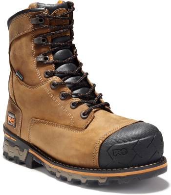 Calzado de 8 pulgadas EH WP con puntera de material compuesto, marrÝn de hombre Timberland PRO TM92671 Boondock