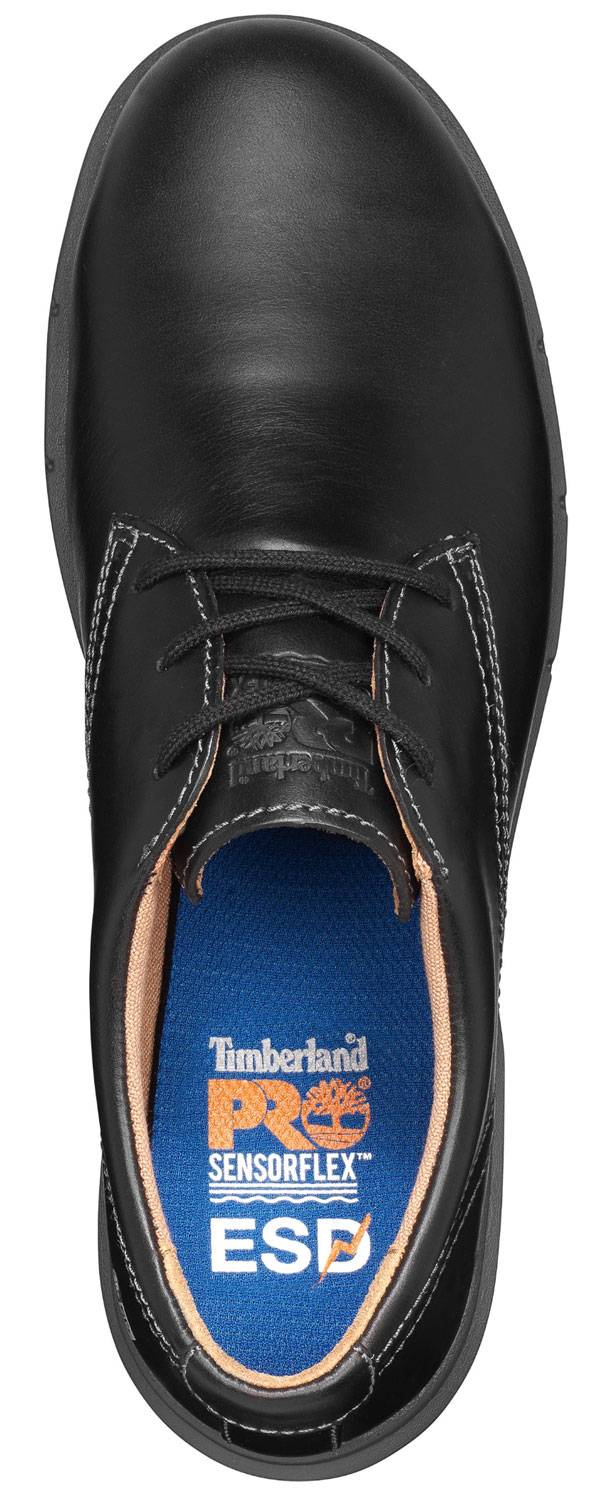 alternate view #4 of: Timberland PRO TMA1KN8 Boldon, Men's, Black, Alloy Toe, SD, Dress Oxford