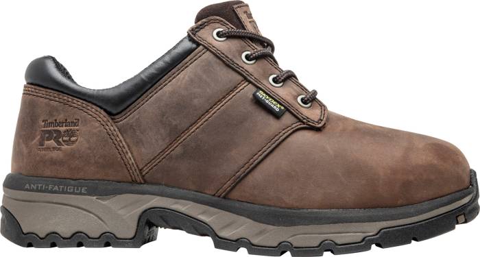 alternate view #2 of: Timberland PRO TMA1WTV Jigsaw, Men's, Brown, Steel Toe, EH, Mt, Oxford, Work Shoe