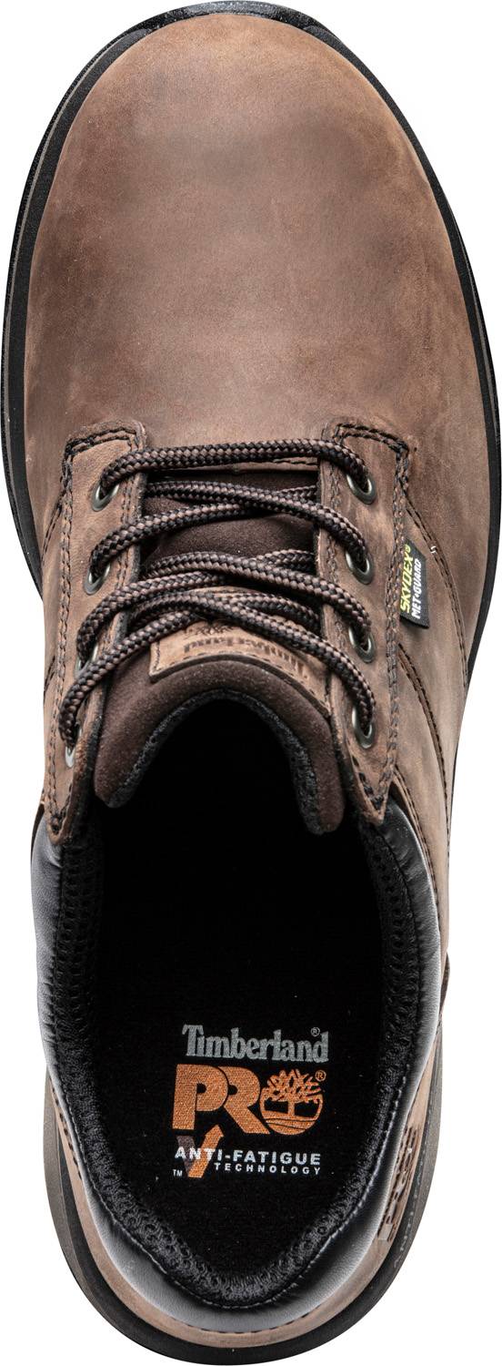 alternate view #4 of: Timberland PRO TMA1WTV Jigsaw, Men's, Brown, Steel Toe, EH, Mt, Oxford, Work Shoe