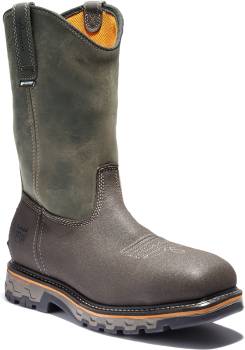 Bota Pull On EH WP con puntera de material compuesto, marrÝn de hombre Timberland PRO TMA2297 True Grit