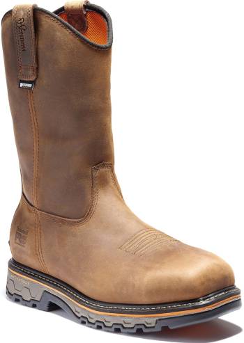 Bota Pull On, WP, EH, con puntera de material compuesto, marrÝn, de hombre, Timberland PRO TMA24BH True Grit