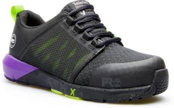 Timberland PRO TMA2844 Radius, Women's, Black/Purple, Comp Toe, EH, Low Athletic