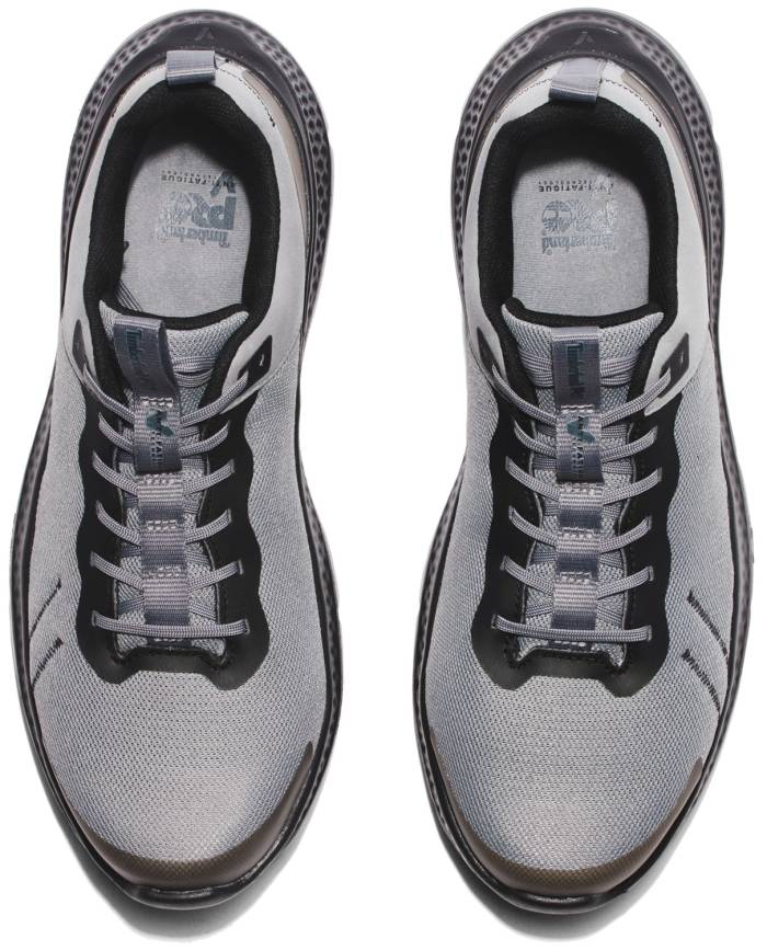 alternate view #4 of: Timberland PRO TMA5PKE Setra Low, Men's, Grey/Black, Comp Toe, EH, Slip Resistant, Athletic Work Shoe