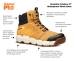 alternate view #2 of: Timberland PRO TMA5QZE Morphix Outdoor, Men's, Wheat/White, Comp Toe, EH, WP, Hiker, Work Boot