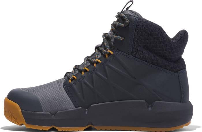 alternate view #4 of: Timberland PRO TMA5YFU Morphix Outdoor, Men's, Grey/Navy, Comp Toe, EH, WP, Hiker, Work Boot