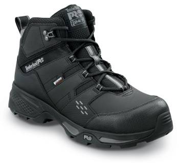 Bota de trabajo para senderismo, EH WP con puntera de material compuesto, de hombre, negra/gris, Timberland PRO TMA6763EDX Switchback LT