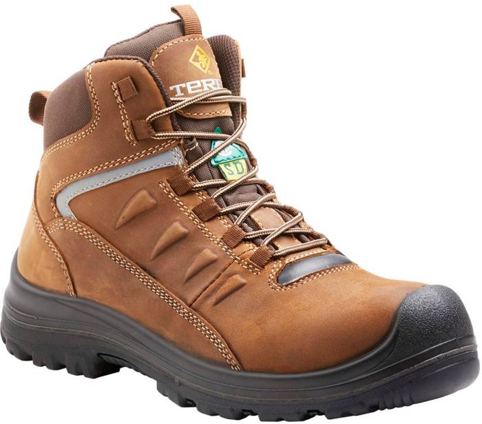 view #1 of: Terra TR305204 Findlay, Brown, Men's, Comp Toe, SD, PR, WP Hiker