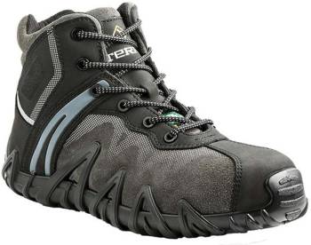 Terra TR608285BLK Venom, Men's, Black, Comp Toe, SD, PR, Mid High Athletic